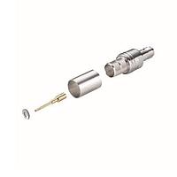 Amphenol Times Microwave Systems TC-600-TF-X RF Connectors / Coaxial Connectors TNC-Female (jack) crimp connector hex/knurl nut, no braid trim