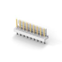AMP Connectors - TE Connectivity 3-644760-9 Unshrouded 09P MTA156 HDR ASSY FL ST LF