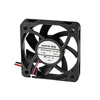 Same Sky (formerly CUI Devices) CFM-5010C-155-313 DC Axial Fan dc axial fan, 50 mm square, 10 mm, 12 Vdc, omniCOOL, 5500 RPM, 11.82 CFM