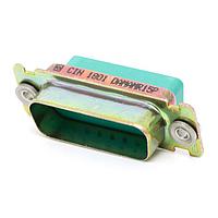 Cinch DAMAMR15P Plug DSUB 15M CRIMP G50 F FLOAT ZIN