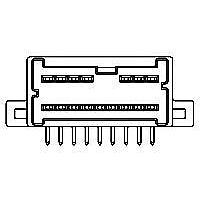 AMP Connectors - TE Connectivity 1123413-1 Terminal Housing 040-3 MLC 12P CAP HSG ASSY