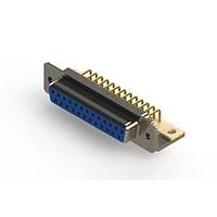 EDAC 630-M25-640-LN4 D-Sub Connectors - Standard Density Right Angle D-Sub Connector