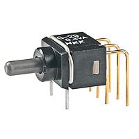 NKK Switches G29AH Sealed ultra miniature toggles ON-OFF-(ON) DPDT