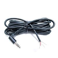 Kobiconn 172-7432-E Audio Cable 3.5 STEREO PLG/R/A 3048mm BLACK/STRIP/TIN