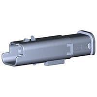 AMP Connectors - TE Connectivity 1801174-1 Housings 2W TAB HP CONN BLCK