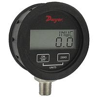 Dwyer DPGWB-11 Stainless Steel Pressure Gages, 0.5% Accuracy, User-Selectable Units (Gauge, 500 psi, NPT Male, 1/4 in)