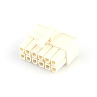 Molex 46992-1250 Power MINIFIT JR RCPT DR GW V-0 12 CKT NAT