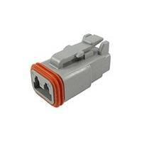 DEUTSCH - TE Connectivity DT06-2S-C015 2-Way 2P DT PLUG ASM E SEAL
