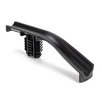 HellermannTyton 133-02353 Bundling Clip Angled Bundling Clip, 65mm Long, 0.60 - 6.75mm Panel Thickness, PA66HIRHSUV, Black, 4000/ctn