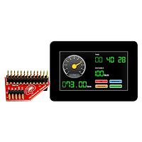 4D Systems gen4-uLCD-43DCT-CLB-SB-PI Display Modules 4.3" gen4 LCD pack for Raspberry Pi with gen4-uLCD-43DCT-CLB-SB, 4D Serial Pi Adaptor + Cable
