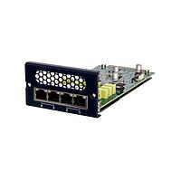 IEI Technology PulM-1G4T-I211-BP-R10 Network Interface Modules Intel Ethernet Controller I211 based Network Interface Card with 4 x 1GbE RJ-45 4 PCIe 2.0 x 2 Interface with by pass funtion.