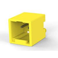 AMP Connectors - TE Connectivity 2-1971800-4 Shrouded GI CONN 2.5 HDR 2P YELLOW