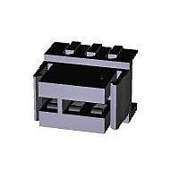 AMP Connectors - TE Connectivity 284865-3 Receptacle DUOPLUG side lock female con