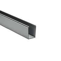 HellermannTyton 181-23001 Solid Wall Wiring Duct Solid Wall Wiring Duct, 2" x 3", Non-Adhesive, PVC, Gray, 120ft/Carton