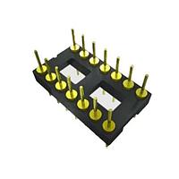 Samtec APA-314-G-N IC & Component Sockets .100"  Screw Machine Dip Adaptor