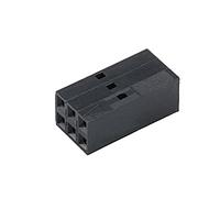 Molex 22-55-2061 Receptacle Housing HSG 6P DUAL ROW NON-POLARIZED