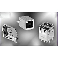 Kycon KUSBVX-BS1N-B30 USB Type B Connectors VERT USB B-TYPE RECEPTACLE