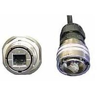 Amphenol Socapex RJF7SA2B05100BTX Ethernet Cables / Networking Cables RJ Fld Sld J/N Recp Coding A RJ45 0.5M