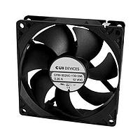 Same Sky (formerly CUI Devices) CFM-9225C-230-356-20 Axial dc axial fan, 92 mm square, 25 mm, 24 Vd