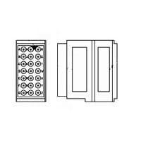 AMP Connectors - TE Connectivity 1-592629-9 Terminal Block Tools & Accessories TERM JCT F/B SZ 21 44 BUSS