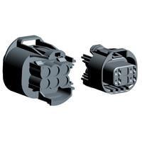 AMP Connectors - TE Connectivity 1452327-2 Housings JPT HSG ASSY 4P