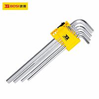 BOSI BS426082 Flat Point Hex Key Set (9PC metric system,1.5-10mm)