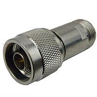 Fairview SA3NS-06  6 dB Fixed Attenuator N Male To N Female Up To 3 GHz Rated To 2 Watts With Brass Tri-Metal Body