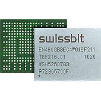 Swissbit SFEN160GB3EC4WD-I-6F-21P-STD PCIe SSDs Industrial BGA PCIe SSD, EN-26, 160 GB, 3D PSLC Flash, -40C to +85C