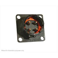 Eaton Souriau-Sunbank UTS012E4P Receptacles 4P SQ FLANGE PIN RECEPTACLE SIZE 12E
