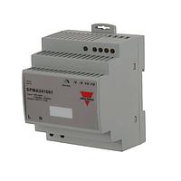 Carlo Gavazzi SPMA241001 DIN Rail Power Supplies Switching  Power Supply, Low Profile, AC/DC, 91.91W, 24V, 3.8A, Screw Terminals, IP20, DIN-Rail Mounting, Over-load, Over-voltage and Short-circuit Protections, 70x91x63mm plastic housing