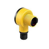 Banner Engineering T18S2P6FF25Q Photoelectric Sensors EZ-BEAM T18 Series: Fixed Field; Range: 25 mm; Input: 10-30 V dc; Output: PNP - Light Operate; 4-pin M12 Integral QD