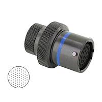 Eaton Souriau-Sunbank 8STA11835SB Connectors In-Line Receptacle - size 18 - 66 contacts - Female