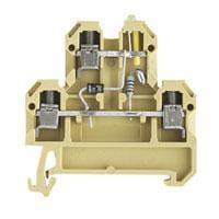 Weidmuller 0210460000 DIN Rail Terminal Blocks DK 4/35 LD GR 24VDC