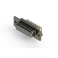 EDAC 622-M15-260-WT2 D-Sub Connectors - Standard Density EDAC Right Angle D-Sub Connector