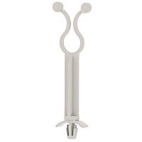 Essentra Components STL-450-3-19 Cable Tie Mounts Twist Lock,Spcr,Nat,.40 in-.50 in Hold