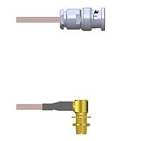 Amphenol Custom Cable Q-0J02P0005120i RF Cable Assemblies BNC-SP/SMA-RJB G316 120I