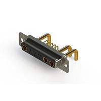 EDAC 630-13W3250-2T1 Mixed Contact D-Sub Connectors Right-angle Power Combo D-Sub Connector