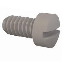 Essentra Components 010348F018 Machine Screw Fillister Slotted Screw, #3-48 Thread, 3/16 Lg