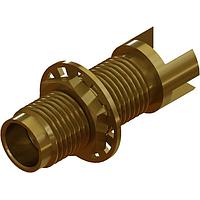 Amphenol SV Microwave 1621-00003 PCB Connectors 2.42  ST PCB-JCK EDL T/H