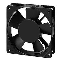 Sunon SP101AT-1122HBT.GN Axial Axial Fan, 120x120x25mm, 115VAC, 66/80CFM, 0.14/0.17"H2O, Ball, Terminals