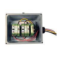 Amphenol Wilcoxon IT052 Junction Boxes DIN-box, dual-rail, holds approximately 25 iT transmitters and power supply