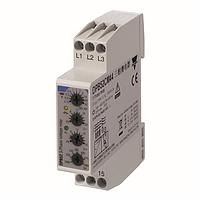 Carlo Gavazzi DPB52CM44 3-Phase Monitoring Relay 3-Phase MR 208VLL to 480 VLL, Ph loss, Ph Seq, O/U voltage