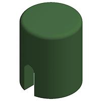 Diptronics KTSC-62G Cap, Round 6X6 RND GRN CAP