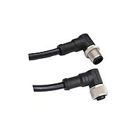 Amphenol LTW M12A05MR-12AFR-SB002 Sensor Cables / Actuator Cables M Series Sensor Connector, M12, A Code, Metal, 4A, 05 pins, Male Connector, Male Contact, Right Angle-to-Right Angle, Screw Thread, Overmolded Double Ended, Length 2000mm, IP68