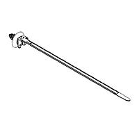 HellermannTyton 157-00236 Cable Tie Mounts 1-Pc Cable Tie/Fir Tree Mount, 6.0"  Long, 21" Mounting Hole, PA66HIRHSUV, Black,