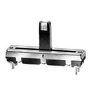 Alpha (Taiwan) RA4545F-20R-15LC-B10K-C Slide Potentiometers/Faders 45mm TRVL LINEAR 10K RED LED PC MOUNT