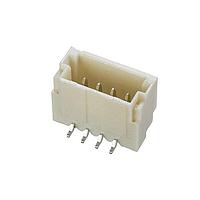 Harwin M40-3010446R Plug VERT SIL SMT MALE 04-WAY T+R