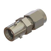 Amphenol SV Microwave SF1122-6024 RF MIL Spec Connectors ZMA JK (120 DEG) TYP TO SMA PLG ADP