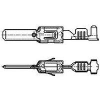 AMP Connectors - TE Connectivity 2-964293-1 Automotive Connectors TAB A 2.8x0.8 CONTACT CF SRC Sn (LP)
