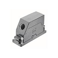HARTING 19405241612 Hoods 24B HPR Compact Hood, LC (narrow), Screw Locking, 45deg Entry, M32